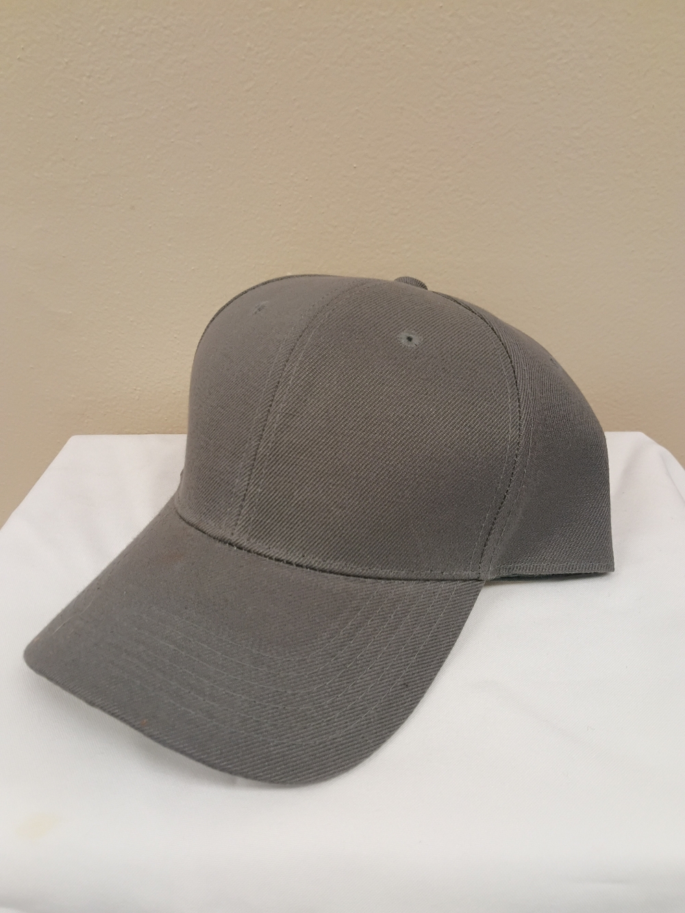 Men's Gray Baseball Cap - Unbranded Minimalist Fit